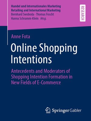 cover image of Online Shopping Intentions